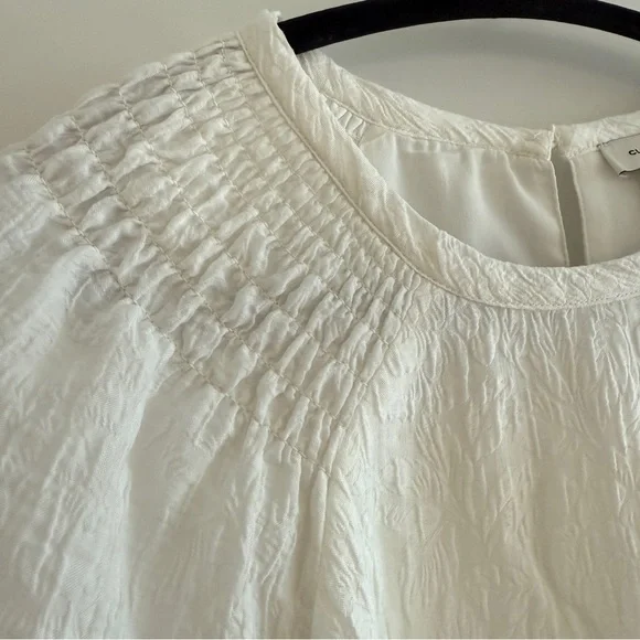 Club Monaco Tiered Cloud Dress / size M - Picture 3 of 11